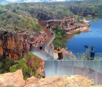 Skywalk Concept Mockups at Nitmiluk National Park
