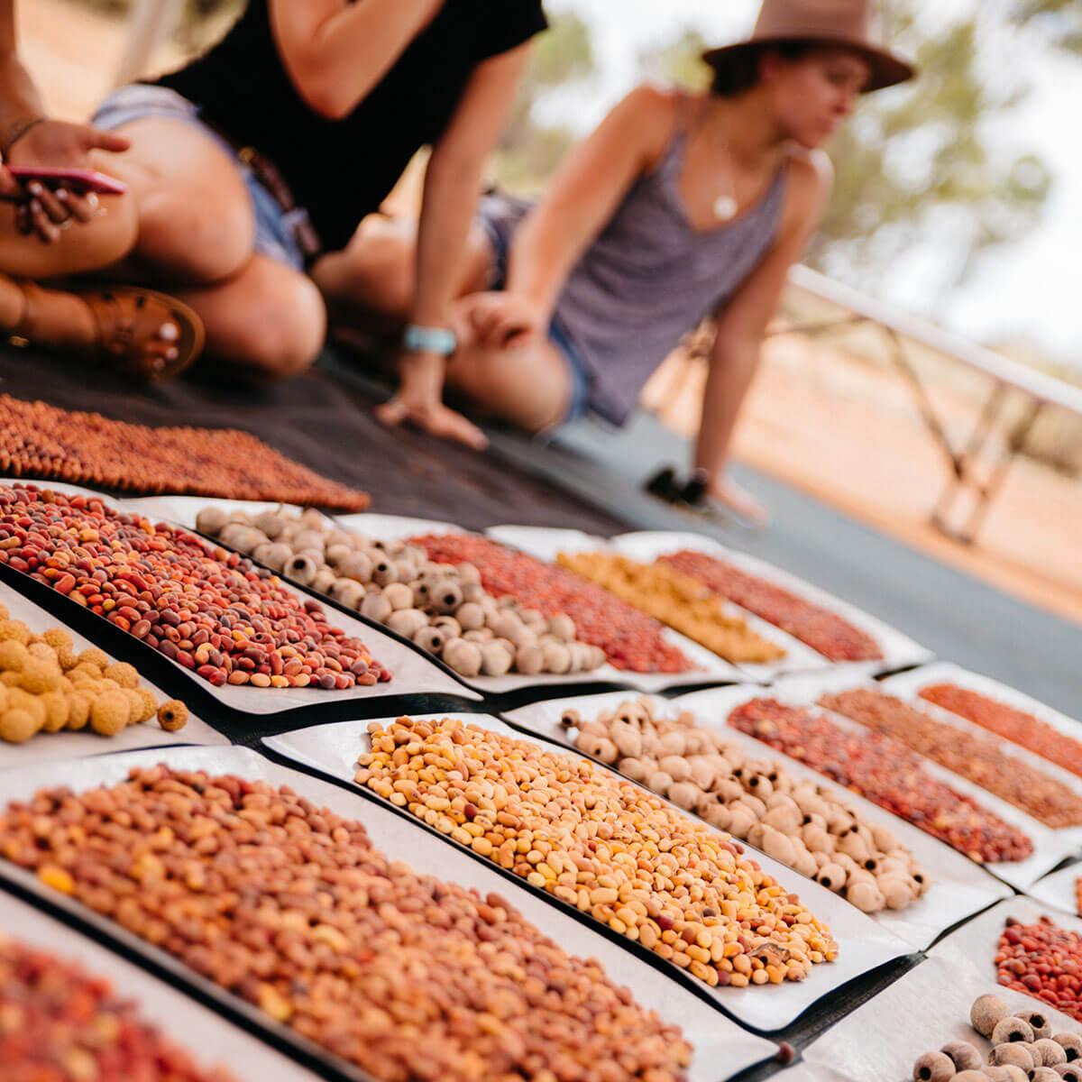trays of bush seeds