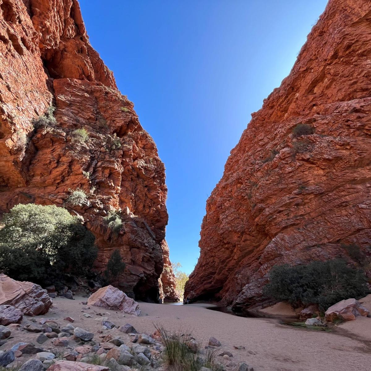 Ormiston Gorge - rock formation