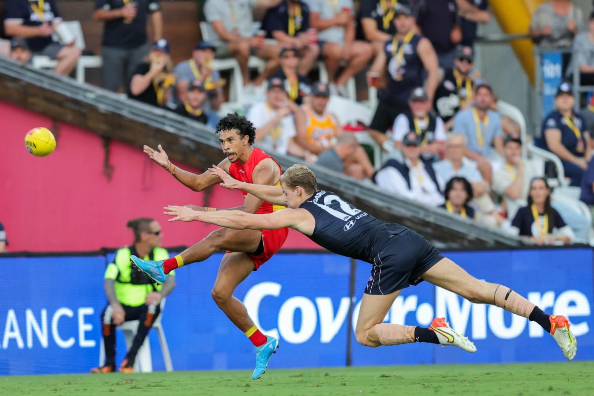 AFL 2022 Round 04 - Gold Coast v Carlton