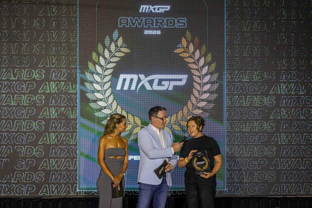 Events Director receiving the Best Promoted Event 2025 award on behalf of Tourism and Events NT.