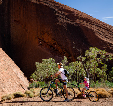 Uluru cycling