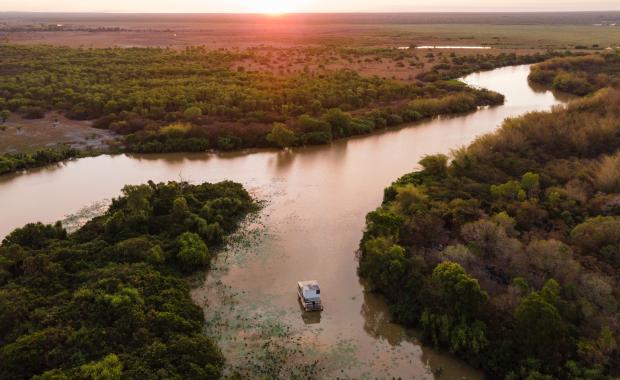 aerial-of-corroboree-billabong-northern-territory